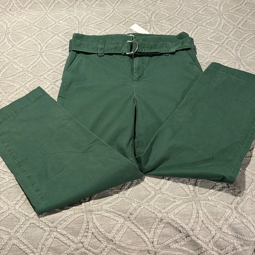 Loft green pants